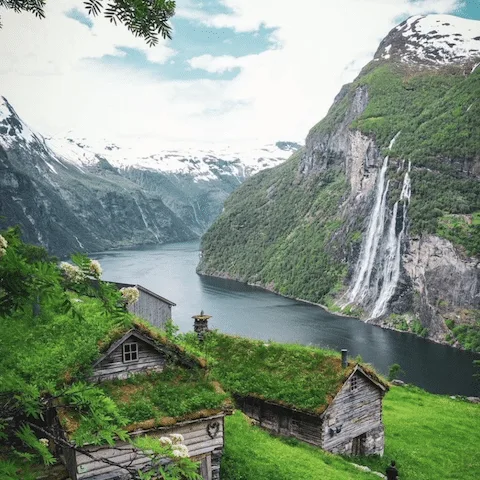 Fjords en Noruega