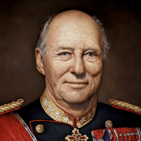 Harald V rey de Noruega